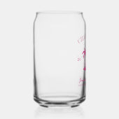 Strand Bachelorette Party Roze Aangepaste Bruidsme Blikvorm Glas (Rechts)