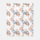 Strand Bauhaus Fleece Deken (Voorkant)