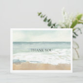 Strand Bedankkaart (Staand voorkant)