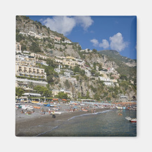 Strand bij Positano, Campania, Italië Magneet
