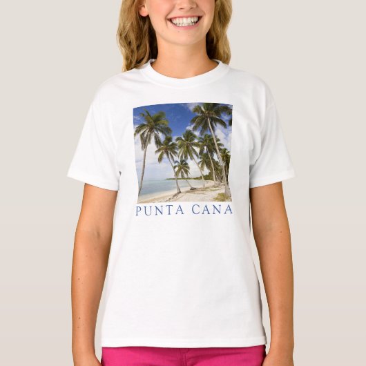 Strand bij Punta Cana | Dominicaanse Republiek T-shirt (Voorkant)