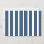 Strand bij zonsondergang - huwelijksuitnodiging kaart (Achterkant)