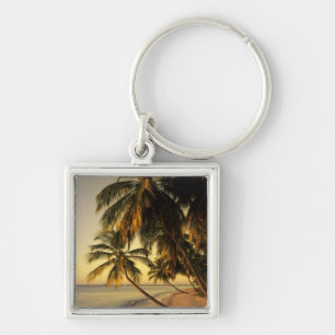Strand bij zonsondergang, Trinidad Sleutelhanger