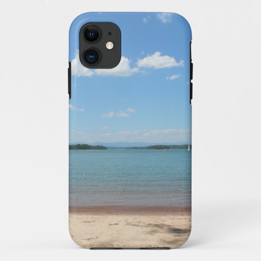 Strand Blauwe Lucht Case-Mate iPhone Case (Achterkant)