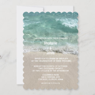 Strand Blauwgroen Turquoise Sandy Zee Ocean Cool W Kaart