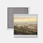 Strand, Borkum, Sleeswijk-Holstein, Duitsland zeld Magneet (Voorkant / Achterkant)