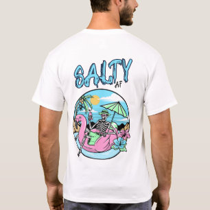 Strand Botten van Salty AF T-shirt