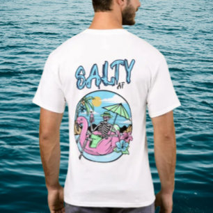 Strand Botten van Salty AF T-shirt