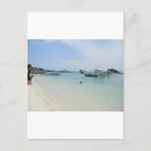Strand Briefkaart (Voorkant)