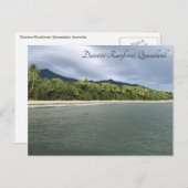 strand briefkaart (Voorkant / Achterkant)