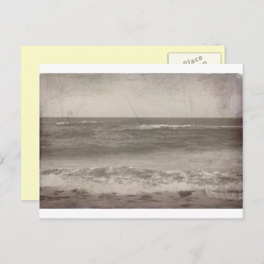 strand briefkaart (Voorkant / Achterkant)