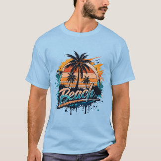 “Strand” Bright Splash T-shirt