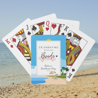 Strand Bruidsmeisje | Kippetjesfeestje Pokerkaarten