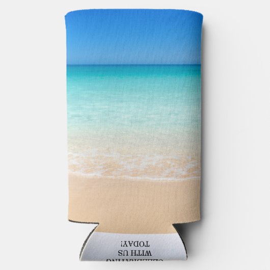 Strand bruiloft alles wat we nodig hebben is liefd (Achterkant)