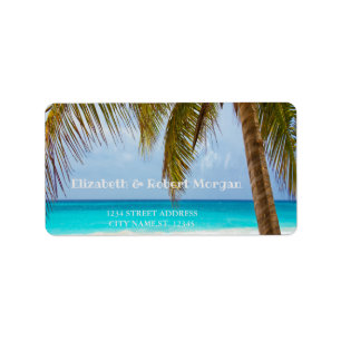 Strand Bruiloft Palm Bruiloft Label