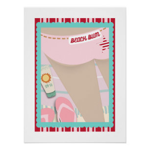 Strand Bum Rand 3 Poster Perfect Poster