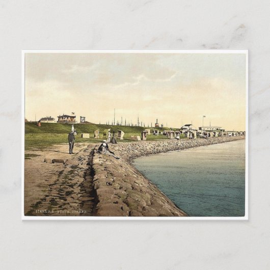 Strand, Busum, Sleeswijk-Holstein, Duitsland, zeld Briefkaart (Voorkant)