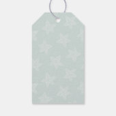 Strand Christmas Sand Pail Cadeaulabel (Achterkant)