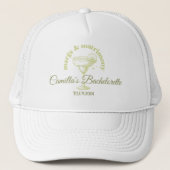 Strand Cocktail Margarita Bachelorette Trucker Pet (Voorkant)