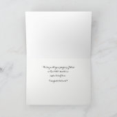 Strand en zon bruiloft Kaart (Binnen)