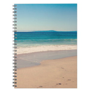 Strand Foto Oceaan Blauwe Scène Notitieboek