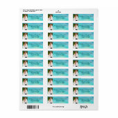 Strand Foto Waterverf Wash Etiket (Full Sheet)