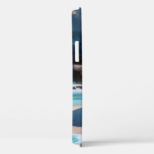 Strand Front Ocean Waves Landschap 1 Case-Mate iPhone Case (Achterkant / Rechts)