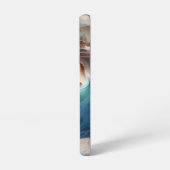 Strand Front Ocean Waves Landschap 1 Samsung Galaxy Hoesje (Linkerkant)