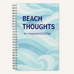 Strand Gedachten Journal Strand Sfeer Notitieboek