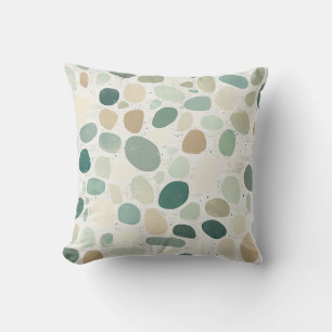  Strand Gespikkelde Pebbles Retro Seaside Kussen