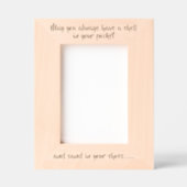 strand Gezegde Gegraveerde Lijstjes (Voorkant)