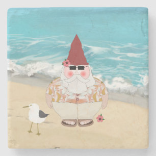 Strand Gnome Stone Onderzetter