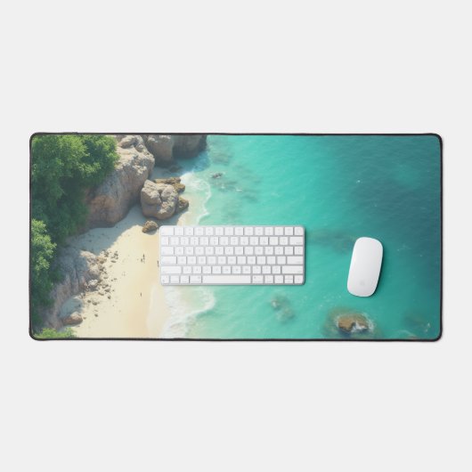 Strand Grote Gaming Muismat Bureaumat (Keyboard & Muis)