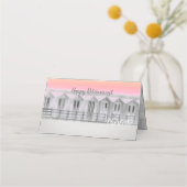 Strand hut pensionering partij plaatskaarten (Achterkant)