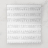 Strand hut pensionering partij plaatskaarten (Binnenkant ongevouwen)