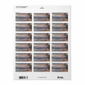 Strand Huwelijk, Palm Label (Full Sheet)