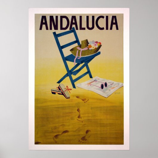  strand in Andalucia Poster (Voorkant)