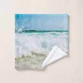 Strand in Destin, Florida Bad Handdoek (Wasdoekje)