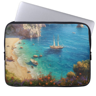 Strand in Griekenland Laptop Sleeve