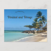 Strand in Trinidad en Tobago Briefkaart (Voorkant)