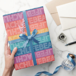 Strand Inpakpapier, Zomer Cadeauverpakking Cadeaupapier
