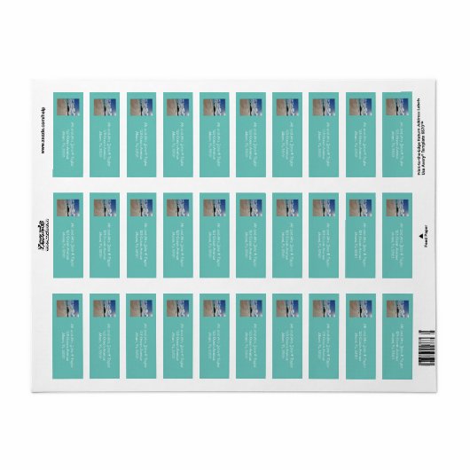 Strand Inspirerend Etiket (Full Sheet)