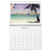 strand , jaar 2008 kalender (Mar 2027)