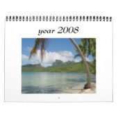 strand , jaar 2008 kalender (Hoes)