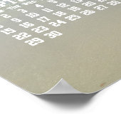 Strand Jaarkalender 2024 met foto Poster (Hoek)