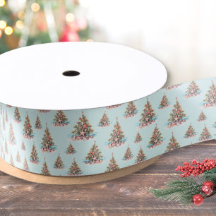 Strand Kerstboom Patroon Lint