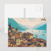 Strand Kopen Kaart Italië Massa Mailen briefkaarte (Voorkant / Achterkant)