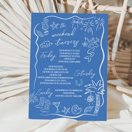 Strand Kust Cowgirl Vrijgezellenfeest Meisjesuitje Kaart