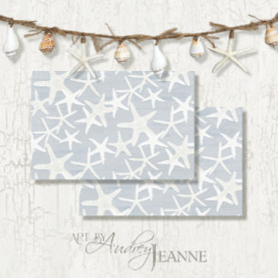 Strand Kust Home Decor Zeester Blauw Decoupage Tissuepapier