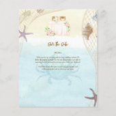 Strand Kust Red de Datum Zand Oceaan Leven (Achterkant)